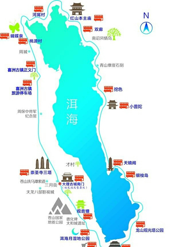 特别赞一下大理旅游集散中心.