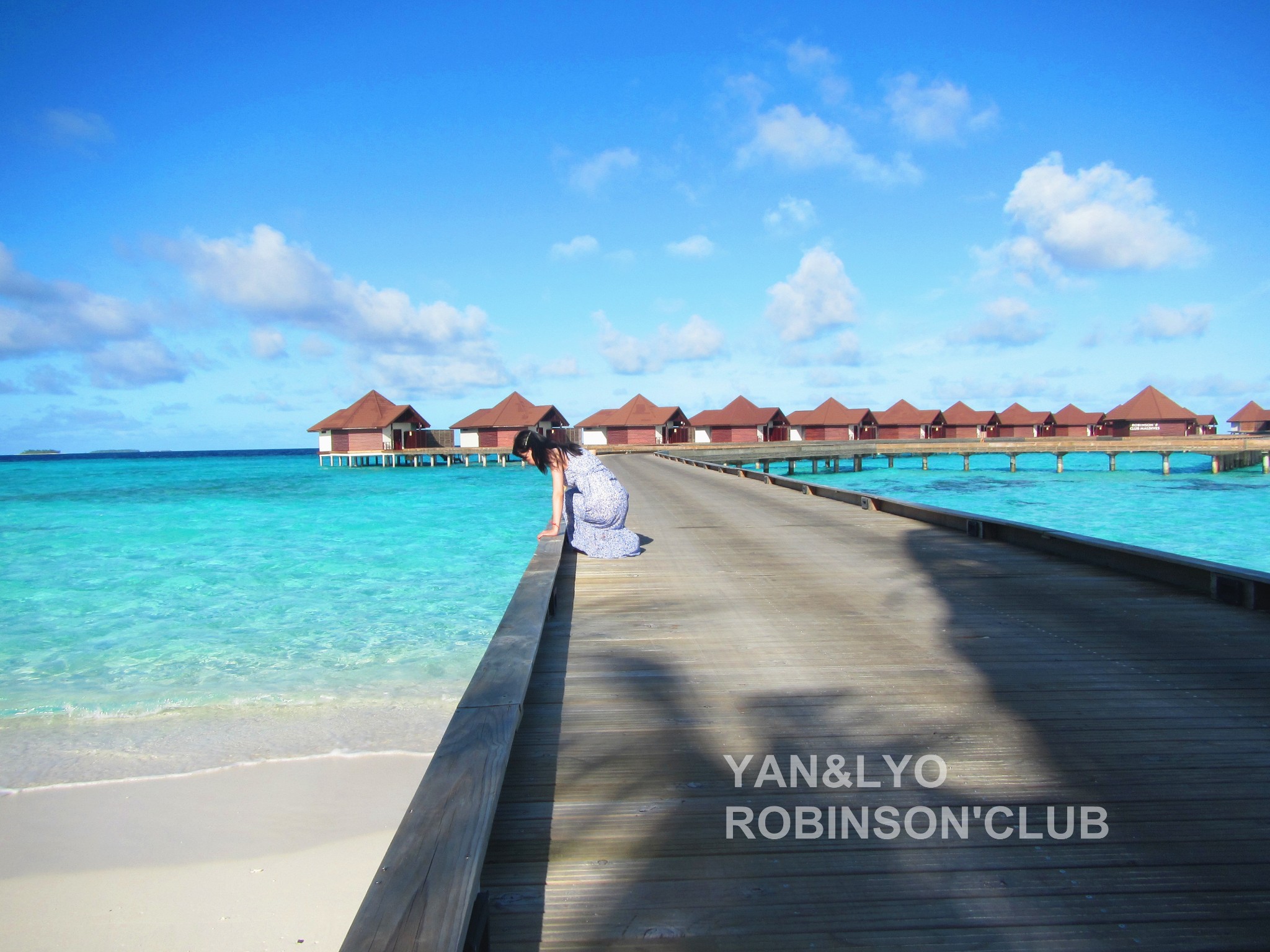yan&lyo马尔代夫鲁宾逊岛robinson club9天7晚浮潜,婚纱之旅攻略