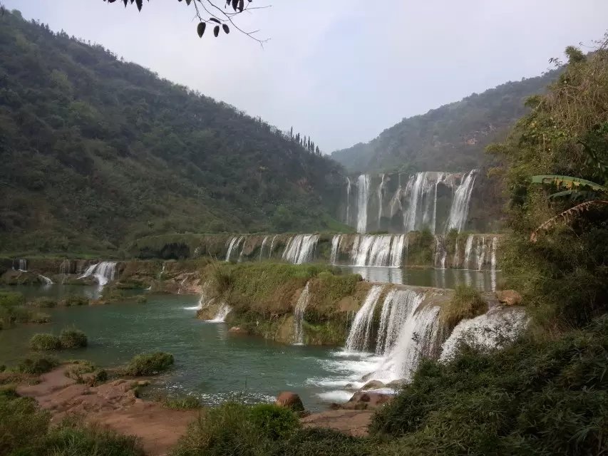 早春游;去罗平看油菜花---九龙瀑布----转回师宗凤凰谷-----菌子山