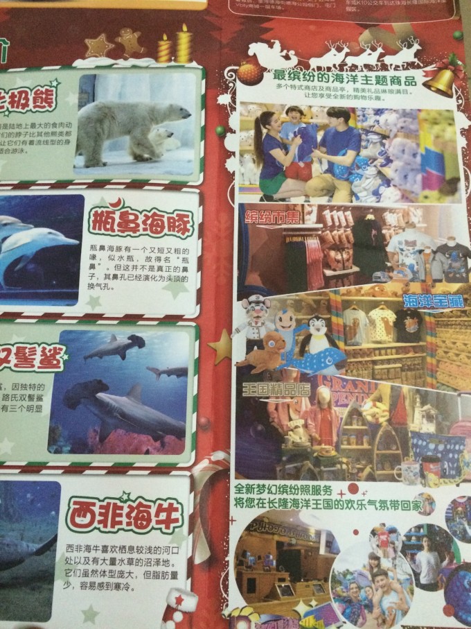 横琴长隆海洋王国。因为有了一次一日游经验,中午就在长隆附近的美食街吃了午饭,没有在园区里面吃,园区里面吃饭又贵又不好吃有些饭的套餐还冷的。我们一行人团购了一个叫湛记XX的,碟头大菜少,幸好饭就够饱肚。吃饱了就到长隆马戏酒店取房卡以及拿海洋王国门票。 马戏酒店入住是下午三点,可以提前办理入住手续以及寄存行李。取海洋王国门票是凭房卡取票的,服务台小姐会提醒相应事项,很值得赞扬的。还有住宿长隆企鹅或马戏酒店或长隆其他酒店可以不限次数出入海洋王国,前提是住客录指纹和门票一起进出园区。