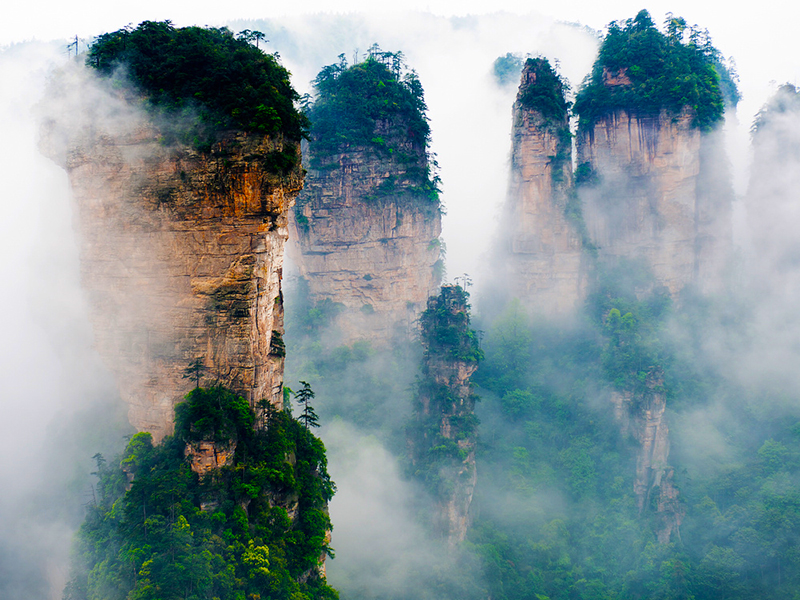 袁家界风景区.