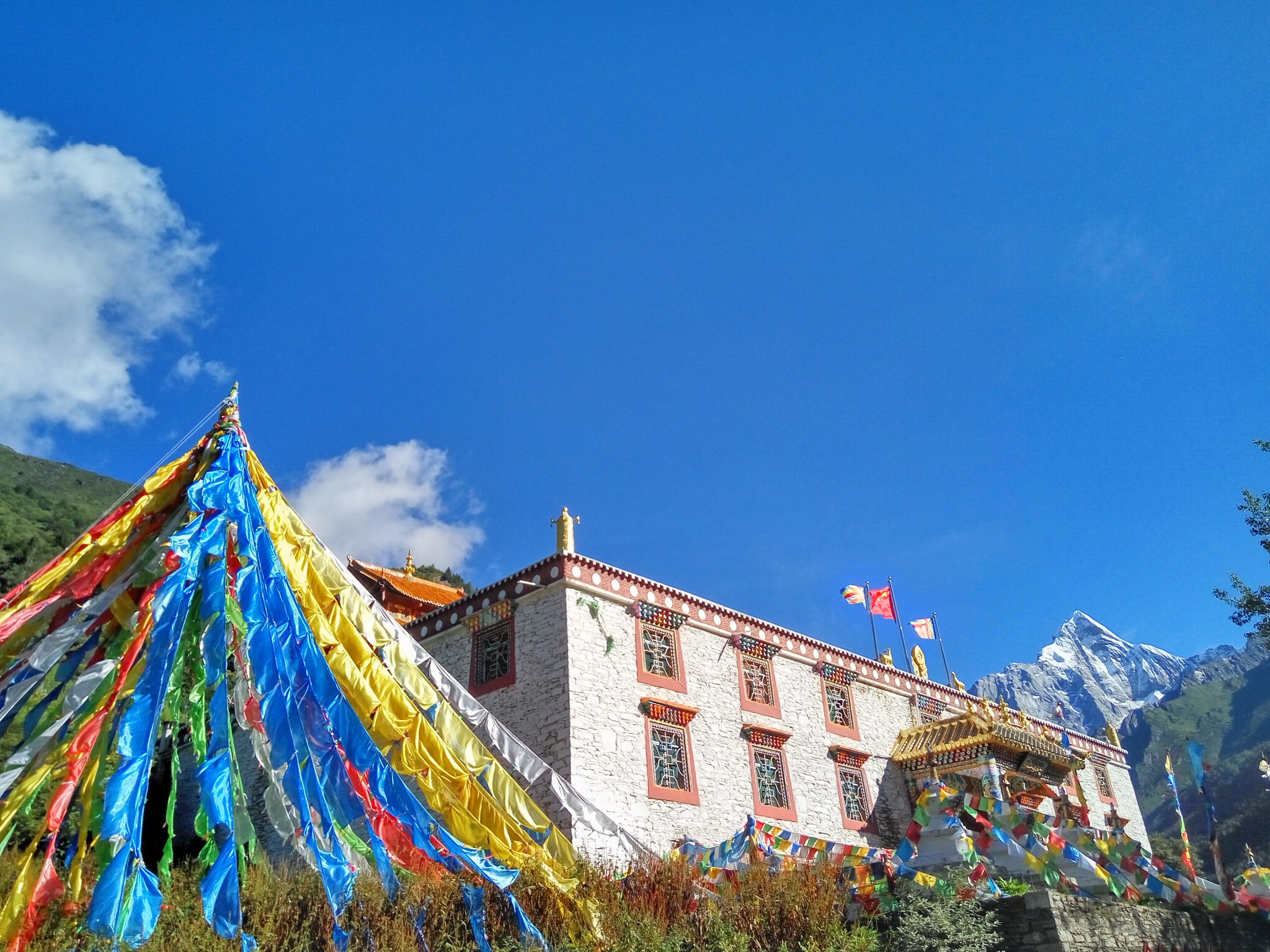 2016年8月夏天穿越四川四姑娘山----长坪沟