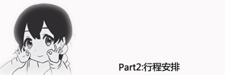 Part2:行程安排 Part2:行程安排