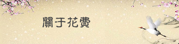 关于花费 关于花费