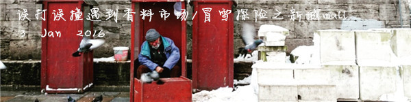 3 Jan 2016 误打误撞遇到香料市场/冒雪探险之新城mall 3 Jan 2016 误打误撞遇到香料市场/冒雪探险之新城mall